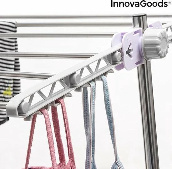 Innovagoods Droogrek - Elektrische Droogrek - Wasrek - Opvouwbaar Droogrek - Natuurlijke Luchtstroom - Drying Rack 5 Innovagoods Droogrek - Elektrische Droogrek - Wasrek - Opvouwbaar Droogrek - Natuurlijke Luchtstroom - Drying Rack - Afbeelding 5