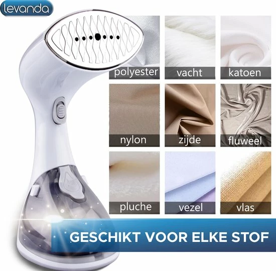 Levanda Kledingstomer - Handstomer Kleding - Stoomreiniger Stoomapparaat Kleding - Garment Steamer Kleding Stomer 11 Levanda Kledingstomer - Handstomer Kleding - Stoomreiniger Stoomapparaat Kleding - Garment Steamer Kleding Stomer - Afbeelding 11
