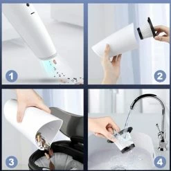 Next2Us - Kruimeldief Snoerloos - Kruimelzuiger Draadloos Voor Auto Of Thuis - Nat En Droog - Kruimeldief Best Verkocht - 2022 Upgrade 14 Next2Us - Kruimeldief Snoerloos - Kruimelzuiger Draadloos Voor Auto Of Thuis - Nat En Droog - Kruimeldief Best Verkocht - 2022 Upgrade -SolisVac Plus Shop 550x540 7