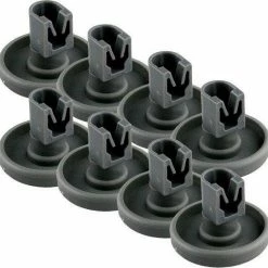 Merkloos Vaatwasser Wiel - Onderkorf - Gratis Verzending - 8 Stuks - 40mm - Geschikt Voor Ikea, AEG, Electrolux, Zanussi O.a.