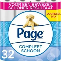 Page Toiletpapier - 32 Rollen - Compleet Schoon Wc Papier - Voordeelverpakking 15 Page Toiletpapier - 32 Rollen - Compleet Schoon Wc Papier - Voordeelverpakking -SolisVac Plus Shop 550x543 2