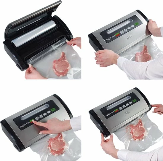 Solis Vac Plus 571 Vacumeermachine - Vacuümmachine Met Marineerfunctie - Vacuüm Sealer Met Ingebouwde Foliesnijder 15 Solis Vac Plus 571 Vacumeermachine - Vacuümmachine Met Marineerfunctie - Vacuüm Sealer Met Ingebouwde Foliesnijder - Afbeelding 15