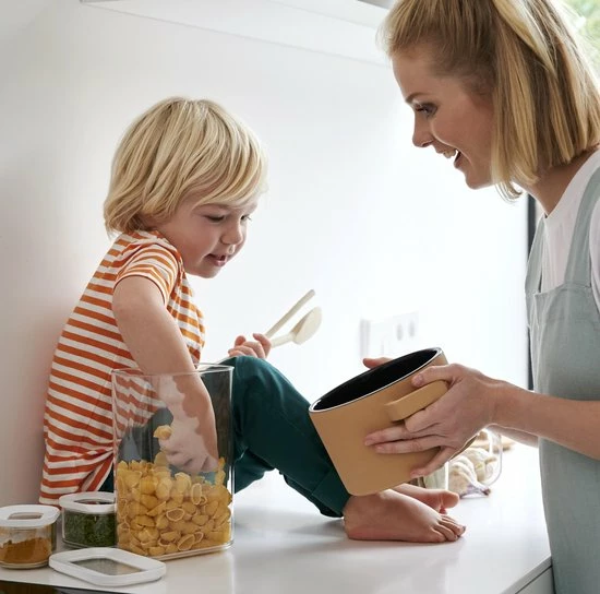 Mepal – Starterset Bewaardoos Modula – 7-delig – Wit – Bewaardozen Voedsel – Voorraaddozen - Stapelbaar 4 Mepal – Starterset Bewaardoos Modula – 7-delig – Wit – Bewaardozen Voedsel – Voorraaddozen - Stapelbaar - Afbeelding 4