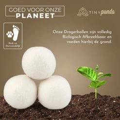 Droger Ballen XL 6 Stuks Inclusief Lavendelolie – Zero Waste Dryer Balls - Duurzaam – Wasverzachter – Herbruikbare Drogerballen – Droogt De Was Sneller – Tiny Panda 14 Droger Ballen XL 6 Stuks Inclusief Lavendelolie – Zero Waste Dryer Balls - Duurzaam – Wasverzachter – Herbruikbare Drogerballen – Droogt De Was Sneller – Tiny Panda -SolisVac Plus Shop 550x549 16