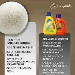 Droger Ballen XL 6 Stuks Inclusief Lavendelolie – Zero Waste Dryer Balls - Duurzaam – Wasverzachter – Herbruikbare Drogerballen – Droogt De Was Sneller – Tiny Panda 20 Droger Ballen XL 6 Stuks Inclusief Lavendelolie – Zero Waste Dryer Balls - Duurzaam – Wasverzachter – Herbruikbare Drogerballen – Droogt De Was Sneller – Tiny Panda -SolisVac Plus Shop 550x549 19