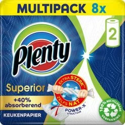 Plenty Superior Keukenpapier - 8 X 2 Rollen