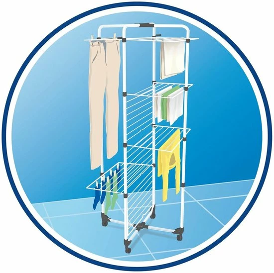 Vileda Mixer 4 Droogtoren - 40 M Drooglengte 8 Vileda Mixer 4 Droogtoren - 40 M Drooglengte - Afbeelding 8