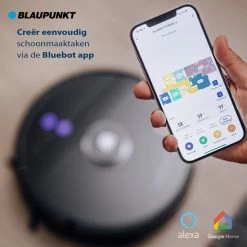 Blaupunkt Bluebot XTREME BPK-VCBB1XTE - Robotstofzuiger Met Dweilfunctie - Laser Navigatie - 3000Pa 23 Blaupunkt Bluebot XTREME BPK-VCBB1XTE - Robotstofzuiger Met Dweilfunctie - Laser Navigatie - 3000Pa -SolisVac Plus Shop 550x549 6