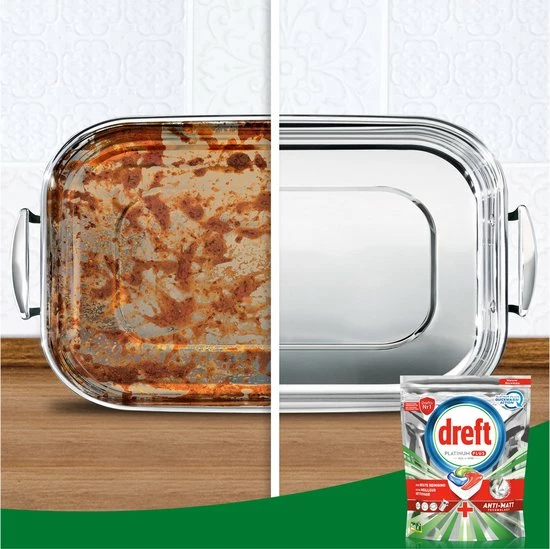 Dreft Platinum Plus All In One Fresh Herbal Breeze - 90 Vaatwascapsules 3 Dreft Platinum Plus All In One Fresh Herbal Breeze - 90 Vaatwascapsules - Afbeelding 3