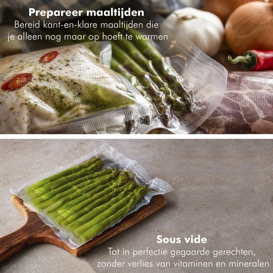 Solis Vac Plus 571 Vacumeermachine - Vacuümmachine Met Marineerfunctie - Vacuüm Sealer Met Ingebouwde Foliesnijder 16 Solis Vac Plus 571 Vacumeermachine - Vacuümmachine Met Marineerfunctie - Vacuüm Sealer Met Ingebouwde Foliesnijder - Afbeelding 16