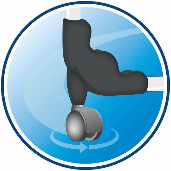 Vileda Mixer 4 Droogtoren - 40 M Drooglengte 4 Vileda Mixer 4 Droogtoren - 40 M Drooglengte - Afbeelding 4