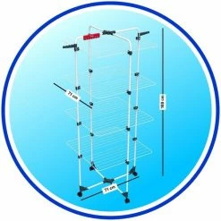 Vileda Mixer 4 Droogtoren - 40 M Drooglengte 18 Vileda Mixer 4 Droogtoren - 40 M Drooglengte -SolisVac Plus Shop 550x550 1024