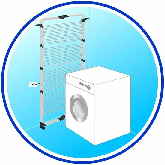 Vileda Mixer 4 Droogtoren - 40 M Drooglengte 6 Vileda Mixer 4 Droogtoren - 40 M Drooglengte - Afbeelding 6