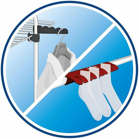 Vileda Mixer 4 Droogtoren - 40 M Drooglengte 10 Vileda Mixer 4 Droogtoren - 40 M Drooglengte - Afbeelding 10