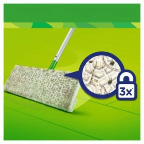 Swiffer Vloerreiniger XXL Droge Doekjes - Voordeelverpakking 6 X 16 Navullingen 5 Swiffer Vloerreiniger XXL Droge Doekjes - Voordeelverpakking 6 X 16 Navullingen - Afbeelding 5