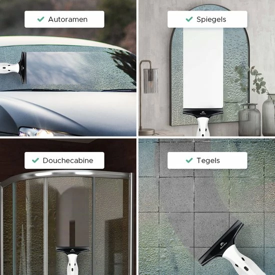 Motionflow Vacuüm Raamwisser - Elektrische Ruitenreiniger Met Inwasser - Oplaadbaar 11 Motionflow Vacuüm Raamwisser - Elektrische Ruitenreiniger Met Inwasser - Oplaadbaar - Afbeelding 11