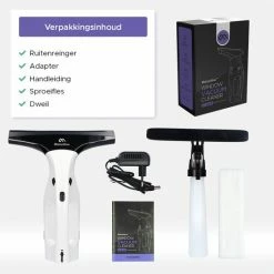 Motionflow Vacuüm Raamwisser - Elektrische Ruitenreiniger Met Inwasser - Oplaadbaar 24 Motionflow Vacuüm Raamwisser - Elektrische Ruitenreiniger Met Inwasser - Oplaadbaar -SolisVac Plus Shop 550x550 1138