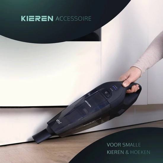 JAP Appliances JAP Tornado S1 - Kruimelzuiger Snoerloos - Nat En Droog 5 JAP Appliances JAP Tornado S1 - Kruimelzuiger Snoerloos - Nat En Droog - Afbeelding 5