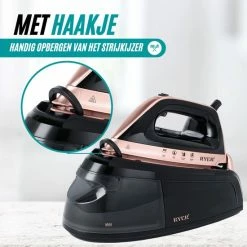 RYER Stoomstrijkijzer Met Stoomgenerator - Iron - Keramische Zoolplaat 14 RYER Stoomstrijkijzer Met Stoomgenerator - Iron - Keramische Zoolplaat -SolisVac Plus Shop 550x550 1187