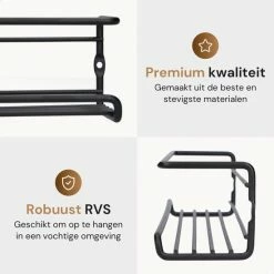 Comforder Kruidenrek Ophangbaar - Kruiden Organizer - 4 Kruidenrekken - Voor 24 Kruidenpotjes - Zwart 14 Comforder Kruidenrek Ophangbaar - Kruiden Organizer - 4 Kruidenrekken - Voor 24 Kruidenpotjes - Zwart -SolisVac Plus Shop 550x550 1338