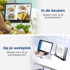 Soothe 7-Traps Verstelbare Boekenstandaard – Kookboekstandaard – Boekenhouder – Tablethouder – Documentenhouder – Zwart Metaal 10 Soothe 7-Traps Verstelbare Boekenstandaard – Kookboekstandaard – Boekenhouder – Tablethouder – Documentenhouder – Zwart Metaal -SolisVac Plus Shop 550x550 1428