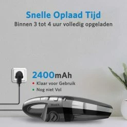 Wonix® Kruimeldief - Handstofzuiger - Kruimelzuiger - Snoerloos - Draadloos - Incl. 2x HEPA Filters -SolisVac Plus Shop 550x550 1466