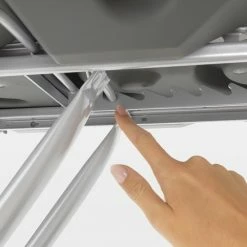 Brabantia Strijkplank C - Met Stoomunithouder - 124 X 45 Cm - Ice Water -SolisVac Plus Shop 550x550 1505