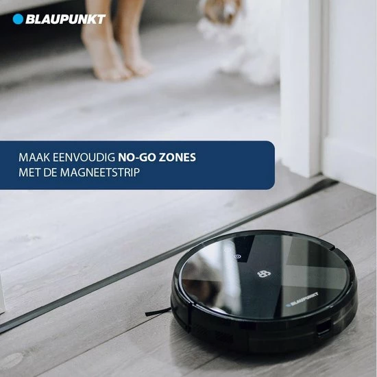 Blaupunkt Bluebot XVAC BPK-VCBB1XVB – Robotstofzuiger Met Optie Tot Dweilfunctie – Slimme Gyro Navigatie 5 Blaupunkt Bluebot XVAC BPK-VCBB1XVB – Robotstofzuiger Met Optie Tot Dweilfunctie – Slimme Gyro Navigatie - Afbeelding 5