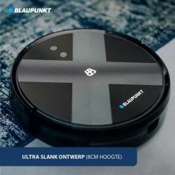 Blaupunkt Bluebot XVAC BPK-VCBB1XVB – Robotstofzuiger Met Optie Tot Dweilfunctie – Slimme Gyro Navigatie 22 Blaupunkt Bluebot XVAC BPK-VCBB1XVB – Robotstofzuiger Met Optie Tot Dweilfunctie – Slimme Gyro Navigatie -SolisVac Plus Shop 550x550 1510