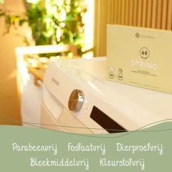 Cosmeau Wasstrips 60 Wasbeurten Lavendel Wasmiddel Wasvellen Detergent Sheets Eco Laundry Strips - Biologisch Cosmo Cosmea Kosmo -SolisVac Plus Shop 550x550 1543