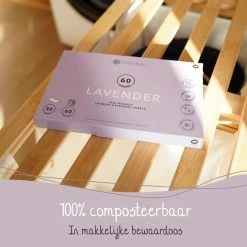 Cosmeau Wasstrips 60 Wasbeurten Lavendel Wasmiddel Wasvellen Detergent Sheets Eco Laundry Strips - Biologisch Cosmo Cosmea Kosmo -SolisVac Plus Shop 550x550 1546