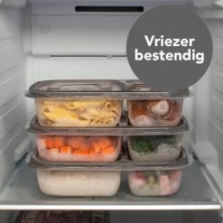 Lock&Lock Meal Prep Bakjes - Diepvriesbakjes - Vershoudbakjes Set Met Deksel - Magnetron Bakjes - Met 3 Compartimenten - Stevig En Herbruikbaar - BPA Vrij - Set Van 6 Stuks - 965ml 19 Lock&Lock Meal Prep Bakjes - Diepvriesbakjes - Vershoudbakjes Set Met Deksel - Magnetron Bakjes - Met 3 Compartimenten - Stevig En Herbruikbaar - BPA Vrij - Set Van 6 Stuks - 965ml -SolisVac Plus Shop 550x550 185