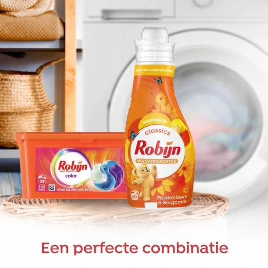 Robijn Color 3 In 1 Wascapsules - 3 X 29 Wasbeurten - Halfjaarbox 6 Robijn Color 3 In 1 Wascapsules - 3 X 29 Wasbeurten - Halfjaarbox - Afbeelding 6