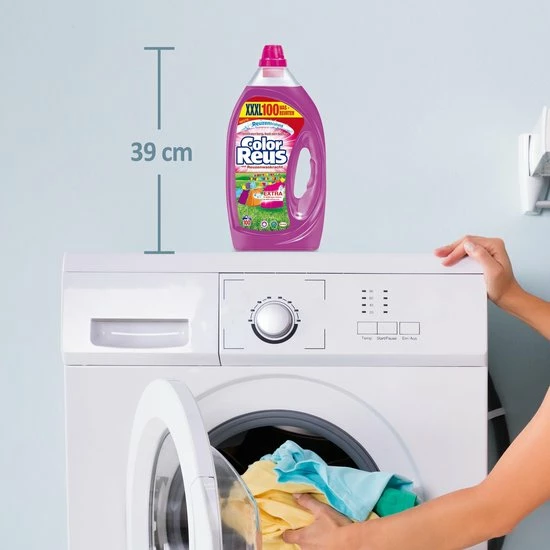 Color Reus Gel Vloeibaar Wasmiddel - Gekleurde Was - Voordeelverpakking - 100 Wasbeurten 7 Color Reus Gel Vloeibaar Wasmiddel - Gekleurde Was - Voordeelverpakking - 100 Wasbeurten - Afbeelding 7