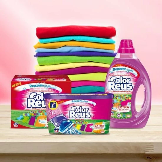 Color Reus Gel Vloeibaar Wasmiddel - Gekleurde Was - Voordeelverpakking - 100 Wasbeurten 8 Color Reus Gel Vloeibaar Wasmiddel - Gekleurde Was - Voordeelverpakking - 100 Wasbeurten - Afbeelding 8