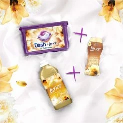 Lenor Gouden Orchidee - Wasverzachter - Voordeelverpakking 8 X 19 Wasbeurten -SolisVac Plus Shop 550x550 257