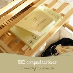 Cosmeau Wasmiddel Wasstrips 60 Wasbeurten Lentefris Wasvellen Detergent Sheets Eco Laundry Strips Biologisch - Cosmo Cosmea Kosmo -SolisVac Plus Shop 550x550 304