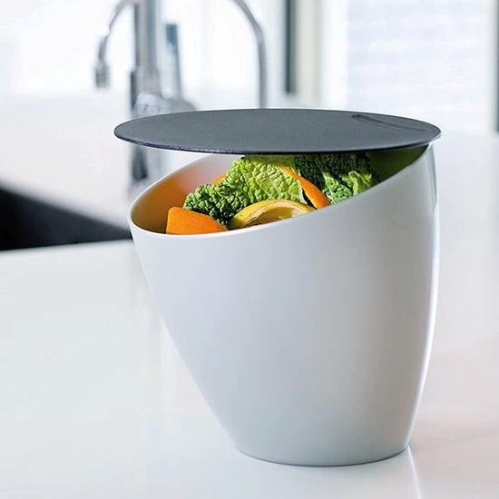 Mepal – Afvalbakje Calypso – Afvalbakje Voor Op Het Aanrecht - 2.2 Liter – Titanium – Grote Vulopening – Gemakkelijk Te Reinigen 6 Mepal – Afvalbakje Calypso – Afvalbakje Voor Op Het Aanrecht - 2.2 Liter – Titanium – Grote Vulopening – Gemakkelijk Te Reinigen - Afbeelding 6