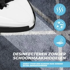 Media Evolution STEAM-IT 2 In 1 Stoomreiniger Én Handstomer - Met Opzetstukken Voor Alle Vloeren, Bank, Badkamer En Tapijt - Wit 26 Media Evolution STEAM-IT 2 In 1 Stoomreiniger Én Handstomer - Met Opzetstukken Voor Alle Vloeren, Bank, Badkamer En Tapijt - Wit -SolisVac Plus Shop 550x550 337