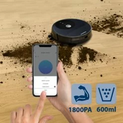 Blaupunkt Bluebot XBOOST BPK-VCBB1XB - Robotstofzuiger Met Dweilfunctie - 2022 Editie -SolisVac Plus Shop 550x550 364