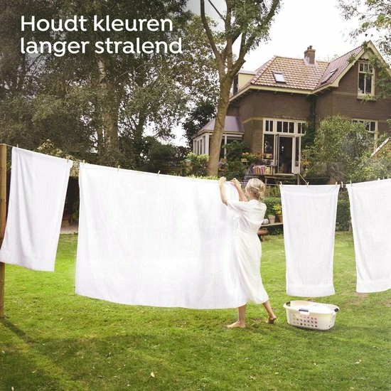 Robijn Klein & Krachtig Classics Stralend Wit Vloeibaar Wasmiddel - 2 X 34 Wasbeurten - Voordeelverpakking 7 Robijn Klein & Krachtig Classics Stralend Wit Vloeibaar Wasmiddel - 2 X 34 Wasbeurten - Voordeelverpakking - Afbeelding 7