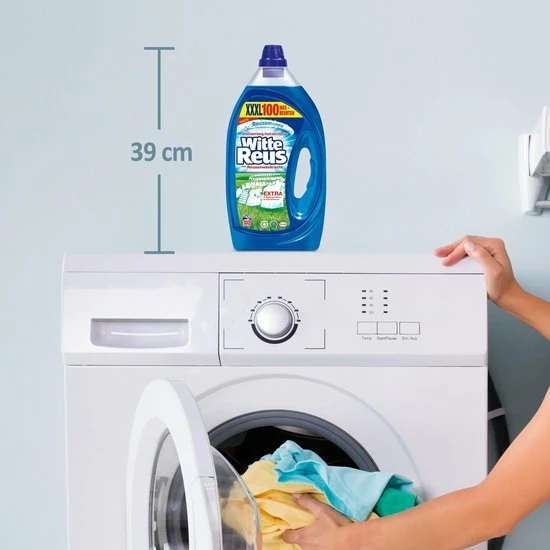 Witte Reus Gel Wasmiddel- Kwartaalverpakking - 100 Wasbeurten 7 Witte Reus Gel Wasmiddel- Kwartaalverpakking - 100 Wasbeurten - Afbeelding 7