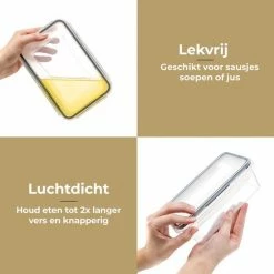 Vershoudbakjes - Meal Prep Bakjes - Lunchbox - Diepvriesbakjes - Vershouddoos - Vershoudbakjes Set - Plastic Bakjes - Voedselcontainer - Magnetron Bakjes Met Deksel - 16 Stuks - BPA Vrij - Stosh 20 Vershoudbakjes - Meal Prep Bakjes - Lunchbox - Diepvriesbakjes - Vershouddoos - Vershoudbakjes Set - Plastic Bakjes - Voedselcontainer - Magnetron Bakjes Met Deksel - 16 Stuks - BPA Vrij - Stosh -SolisVac Plus Shop 550x550 475