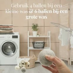 Good Lifehacks Goodlifehacks Originele XL 6 Stuks Drogerballen Met Geurolie - Wasbollen - Wasverzachter - Zero Waste Dryerballs - Duurzaam - Herbruikbare Droogballen - Wit & Grijs - Met GRATIS Essentiële Geurolie -SolisVac Plus Shop 550x550 514