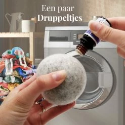 Good Lifehacks Goodlifehacks Originele XL 6 Stuks Drogerballen Met Geurolie - Wasbollen - Wasverzachter - Zero Waste Dryerballs - Duurzaam - Herbruikbare Droogballen - Wit & Grijs - Met GRATIS Essentiële Geurolie -SolisVac Plus Shop 550x550 516