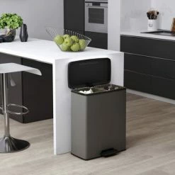 Curver Deco Bin Duo Prullenbak - 26L+26L - Afvalscheiding - Rechthoekig - Lichtgrijs 28 Curver Deco Bin Duo Prullenbak - 26L+26L - Afvalscheiding - Rechthoekig - Lichtgrijs -SolisVac Plus Shop 550x550 528