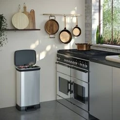 Curver Deco Bin Duo Prullenbak - Rechthoekig - 23L + 23L - Zilver Metallic 29 Curver Deco Bin Duo Prullenbak - Rechthoekig - 23L + 23L - Zilver Metallic -SolisVac Plus Shop 550x550 531