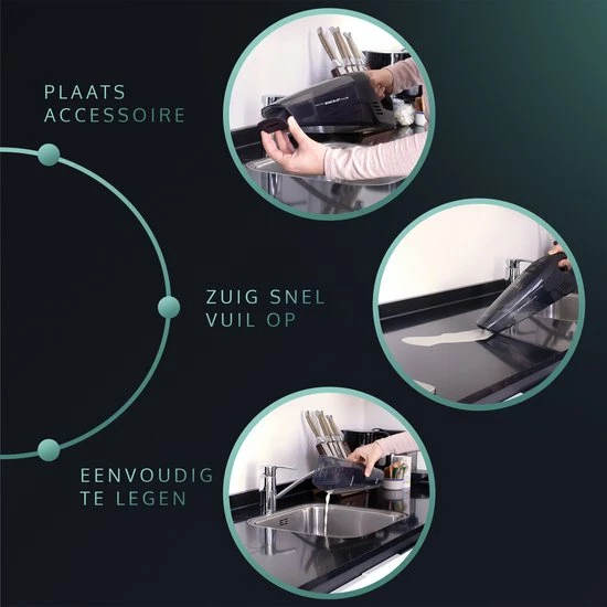 JAP Appliances JAP Tornado S3 - Alles In één Kruimelzuiger - Vast En Vloeibaar - 5 Kopstukken Auto Huis - Snoerloos - Met Ophanging - 22,2V 5 JAP Appliances JAP Tornado S3 - Alles In één Kruimelzuiger - Vast En Vloeibaar - 5 Kopstukken Auto Huis - Snoerloos - Met Ophanging - 22,2V - Afbeelding 5