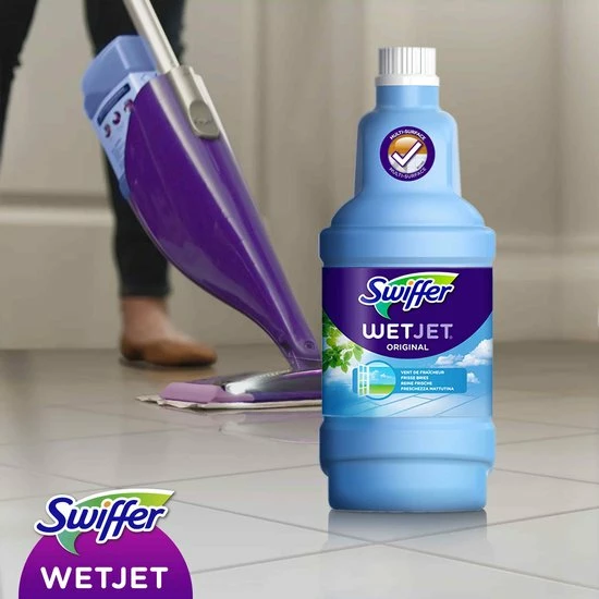 Swiffer WetJet - Reinigingsmiddel - Voordeelverpakking 4 X 1.25 L 7 Swiffer WetJet - Reinigingsmiddel - Voordeelverpakking 4 X 1.25 L - Afbeelding 7