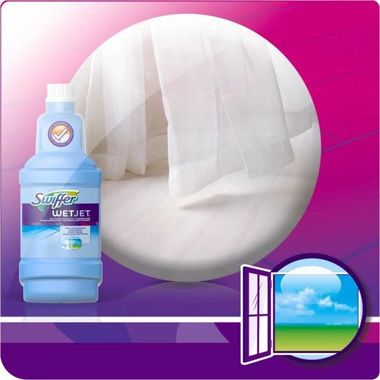 Swiffer WetJet - Reinigingsmiddel - Voordeelverpakking 4 X 1.25 L 12 Swiffer WetJet - Reinigingsmiddel - Voordeelverpakking 4 X 1.25 L - Afbeelding 12